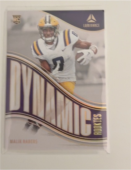 2024 Panini Luminance #DR-MNS Malik Nabers Dynamic Rookies — front