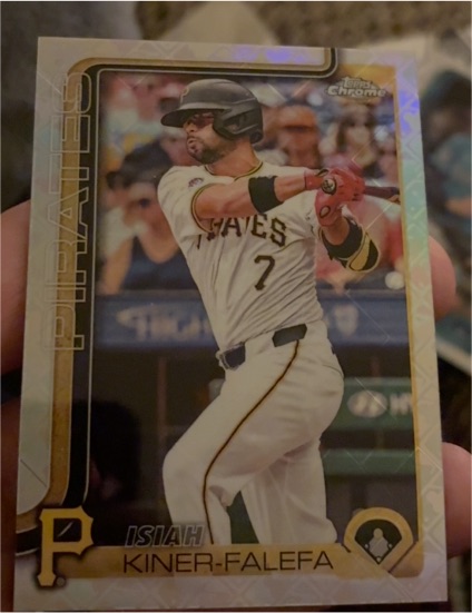 2025 Topps Chrome #42 Isiah Kiner-Falefa — front