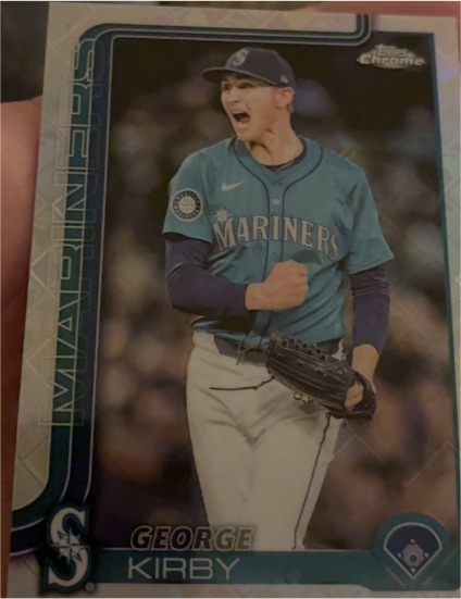 2025 Topps Chrome #223 George Kirby — front