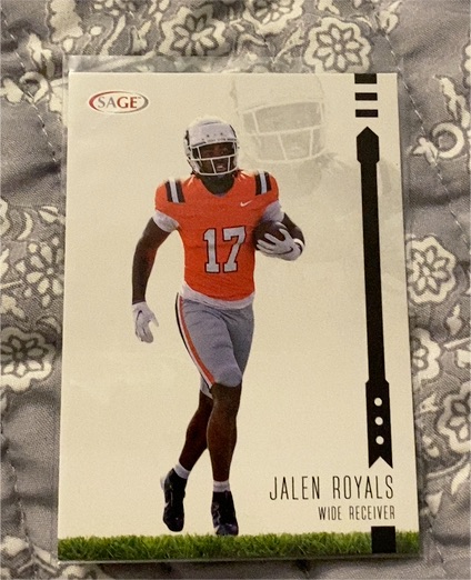 2025 Sage High Series #17 Jalen Royals — front