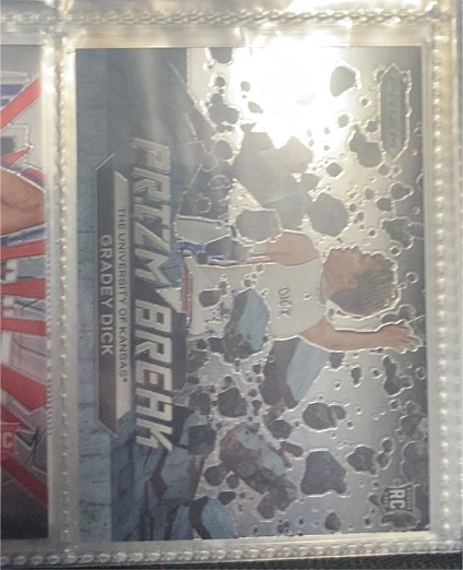 2023 Panini Prizm Draft Picks Prizm Break #6 Gradey Dick — front