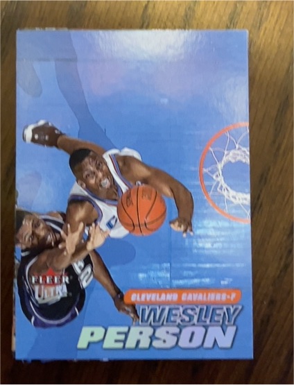 2000-01 Fleer Ultra #128 Wesley Person — front