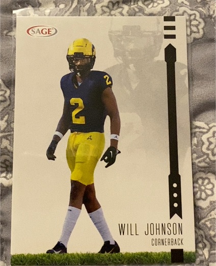 2025 Sage High Series #200 Will Johnson — front