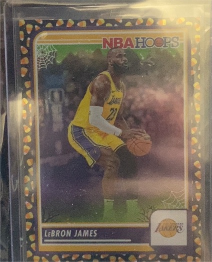 2023-24 Panini NBA Haunted Hoops #149 LeBron James — front