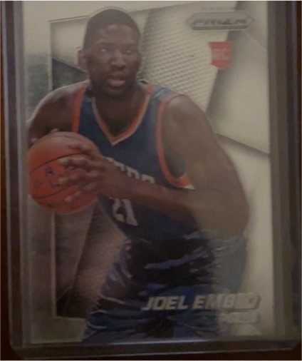 2014-15 Panini Prizm #253 Joel Embiid — front