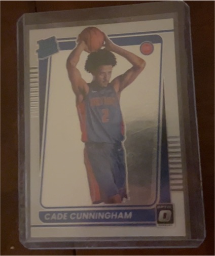 2021-22 Donruss Optic #161 Cade Cunningham — front