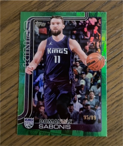 2025-26 Topps #167 Domantas Sabonis — front