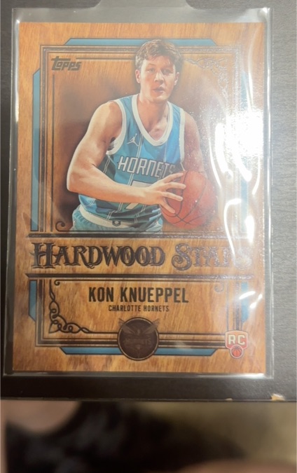 2025 Topps Hardwood Stars #HS Kon Knueppel — front