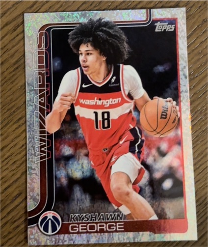 2025-26 Topps #98 Kyshawn George — front