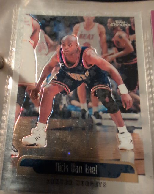 1999-00 Topps Chrome #46 Nick Van Exel — front