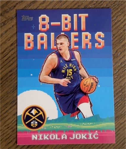 2025-26 Topps 8-Bit Ballers #8B-20 Nikola Jokic — front