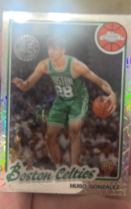 2025-26 Topps 1980-81 Topps Chrome Basketball #TC-HG Hugo Gonzalez — front