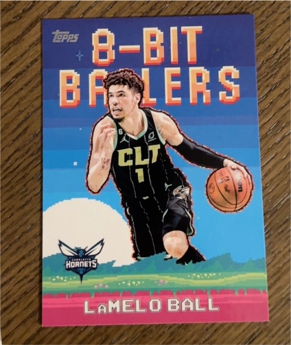 2025-26 Topps Basketball #8B-17 LaMelo Ball — front