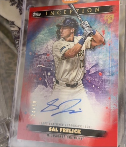 2024 Topps Inception #BRES-SF Sal Frelick — front