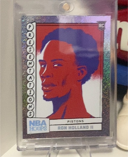 2024-25 Panini NBA Hoops #15 Ron Holland II Presentations — front
