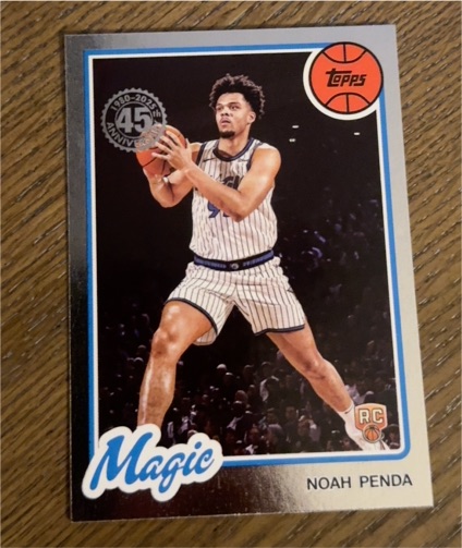 2025-26 Topps #80BK-75 Noah Penda — front
