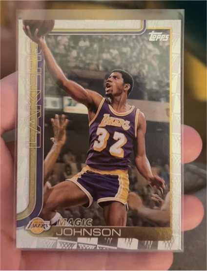 2025-26 Topps Basketball #255 Magic Johnson — front