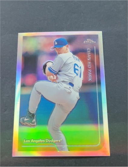 1999 Topps Chrome #166 Chan Ho Park — front