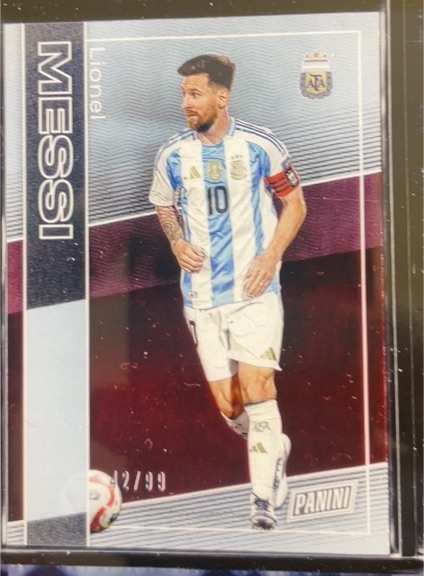 2025 Panini The National #45 Lionel Messi — front