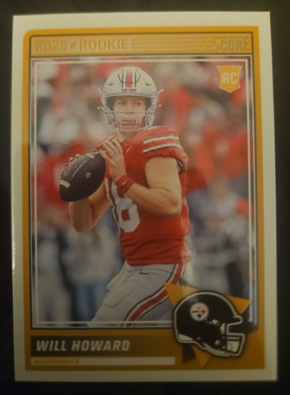 2025 Score #3 Will Howard — front