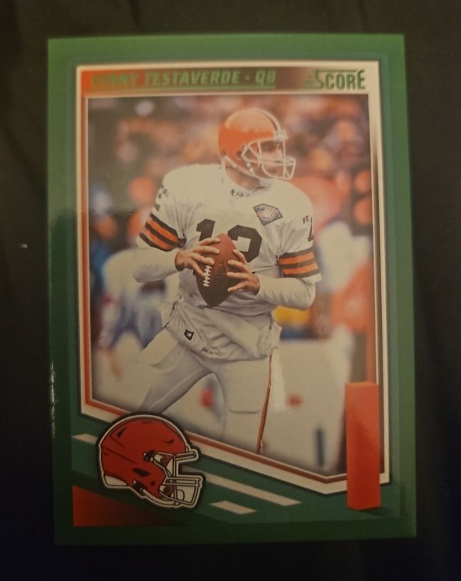 2025 Panini Score #146 Vinny Testaverde — front