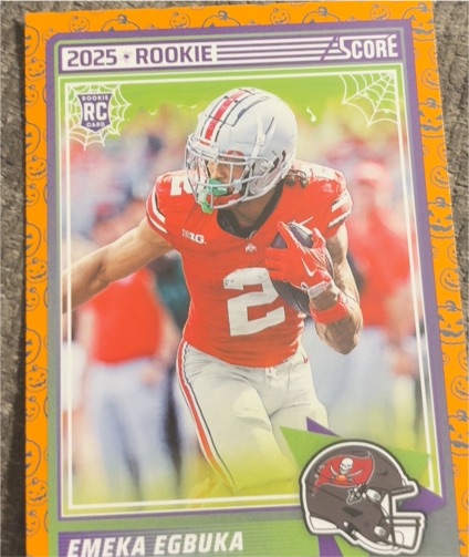 2025 Panini Score A Treat #2 Emeka Egbuka — front