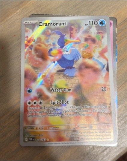 2022 Pokémon SV06: Twilight Masquerade #176 Cramorant — front