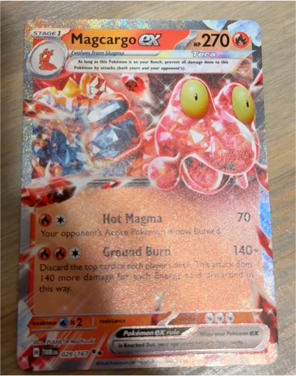 2024 Pokémon TCG SV06: Twilight Masquerade #029 Magcargo ex — front