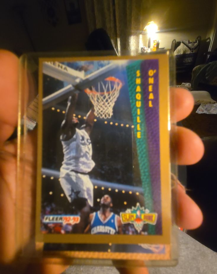 1992-93 Fleer #298 Shaquille O'Neal — front