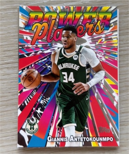 2025-26 Topps Basketball #PP-1 Giannis Antetokounmpo Power Players — front