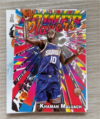 2025-26 Topps #PP-20 Khaman Maluach Power Players — front