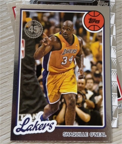 2025-26 Topps Basketball #80BK-4 Shaquille O'Neal — front