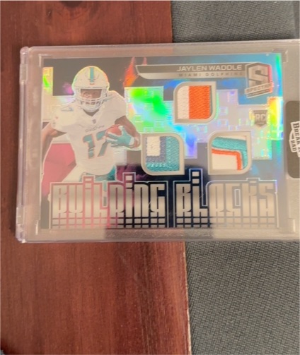 2021 Panini Spectra #BB-JWI Jaylen Waddle — front