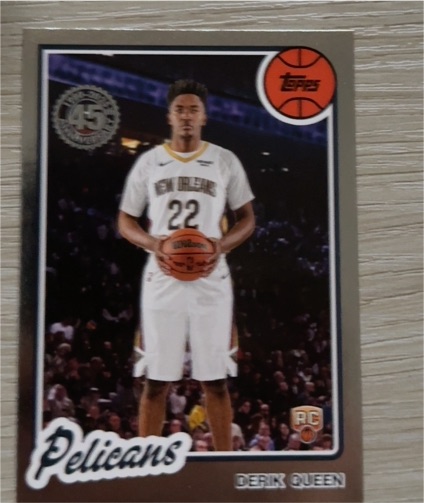 2025-26 Topps Basketball #80BK-60 Derik Queen — front