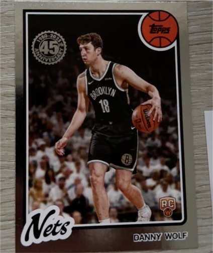 2025-26 Topps #80BK-73 Danny Wolf — front