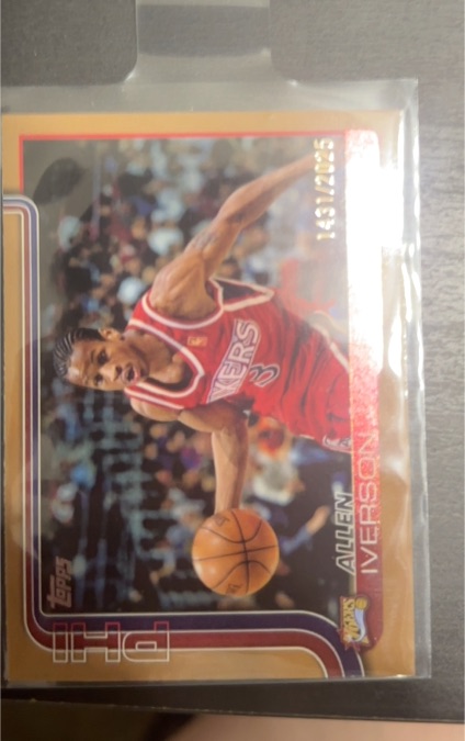 2025-26 Topps #253 Allen Iverson — front