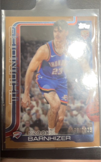 2025-26 Topps #245 Brooks Barnhizer — front
