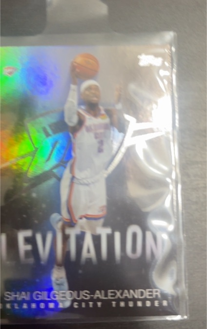 2025-26 Topps Levitation #L-4 Shai Gilgeous-Alexander — front