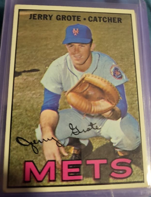 1967 Topps #413 Jerry Grote — front