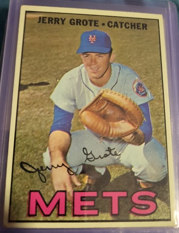 1967 Topps #413 Jerry Grote — front