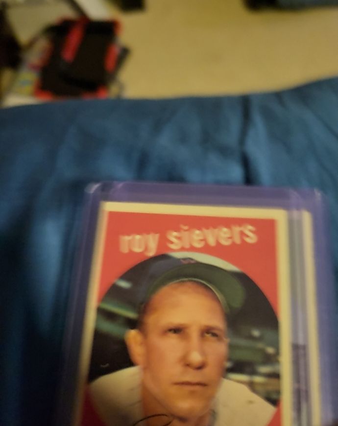 1959 Topps #180 Roy Sievers — front