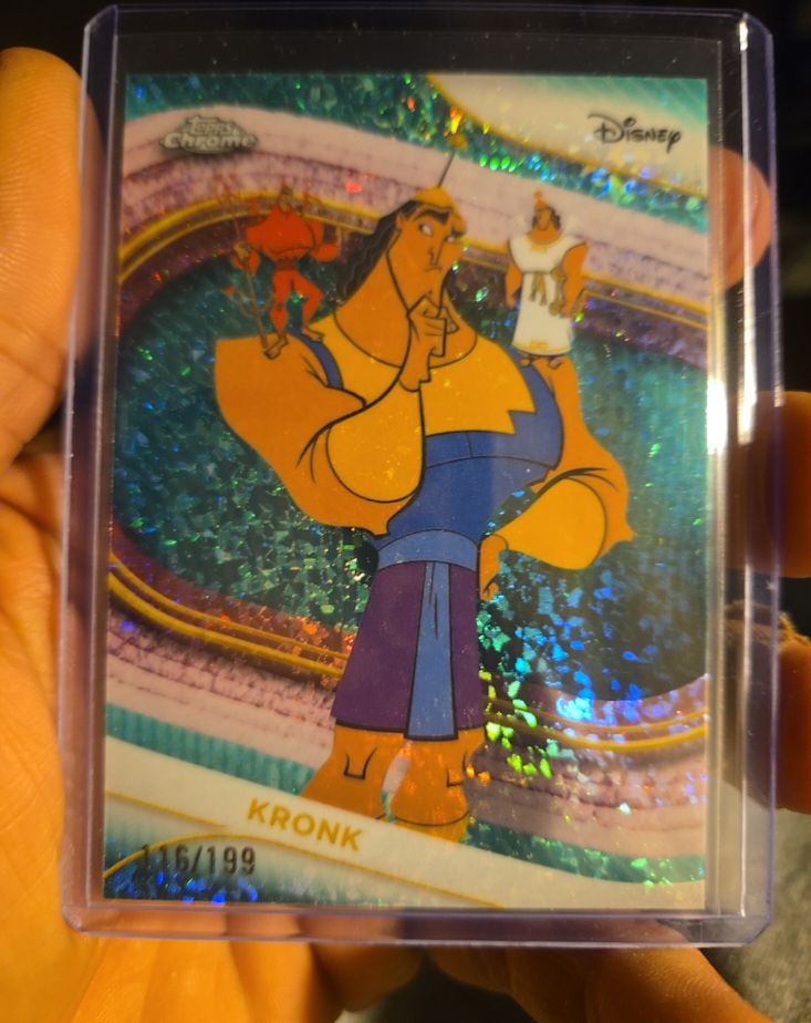 2025 Topps Chrome Disney #22 Kronk — front