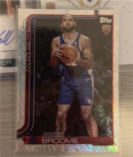 2025-26 Topps #235 Johni Broome — front