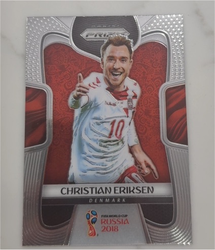 2018 Panini Prizm World Cup #266 Christian Eriksen — front