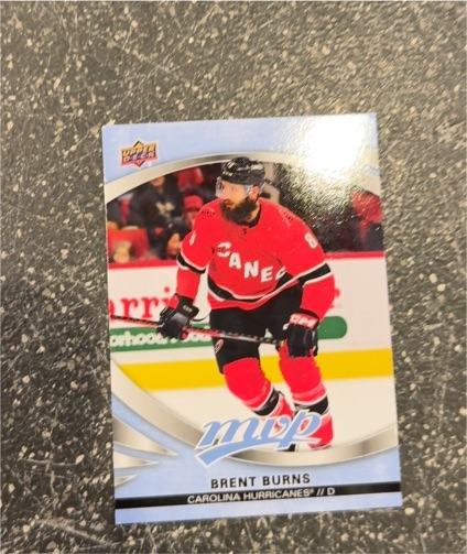 2023-24 Upper Deck MVP #mvp Brent Burns — front
