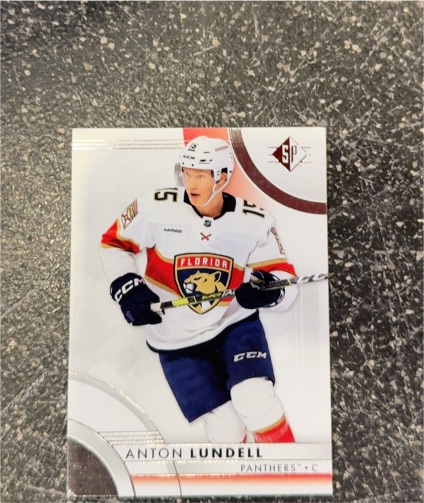 2023-24 Upper Deck SP Authentic #68 Anton Lundell — front