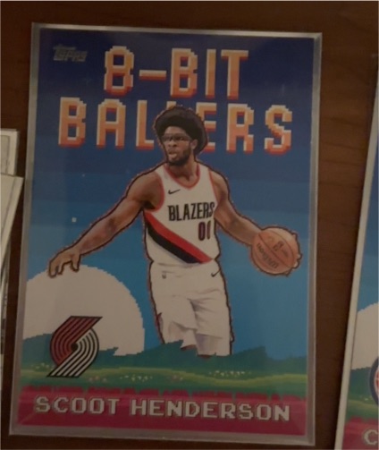 2025-26 Topps #8B-14 Scoot Henderson 8-Bit Ballers — front