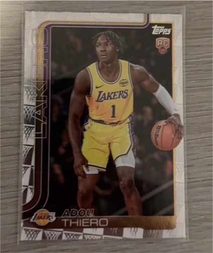 2025-26 Topps #236 Adou Thiero — front