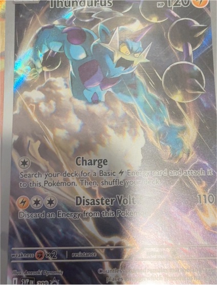 2023 Pokémon Scarlet & Violet Black Star Promo #209 Thundurus — front