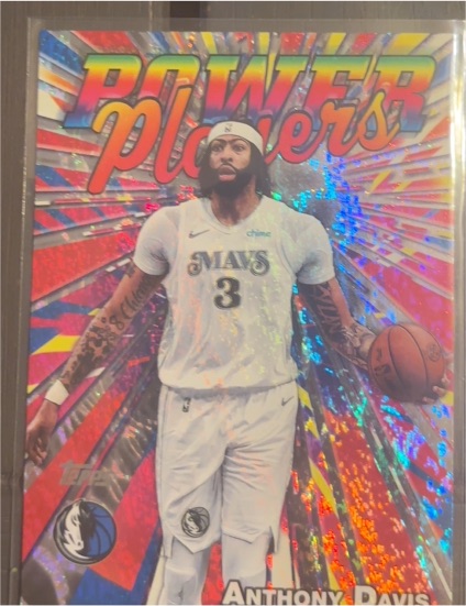 2025-26 Topps Basketball #PP-13 Anthony Davis Power Players — front